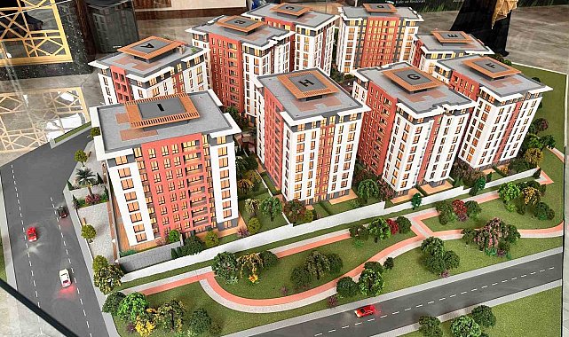 Marmara Koru konut projesinin temel atma töreni gerçekleştirildi