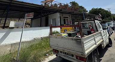 Marmaris Belediyesi ekiplerinin dikkatsizliği ormanı küle çevirdi