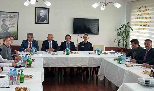 Marmaris'te 2025 yılı orman yangınlarıyla mücadele komisyonu toplandı