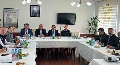 Marmaris'te 2025 yılı orman yangınlarıyla mücadele komisyonu toplandı