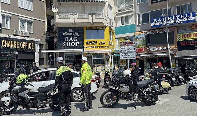 Marmaris'te sadece 4 ayda binlerce motosiklet sürücüsüne ceza yazıldı