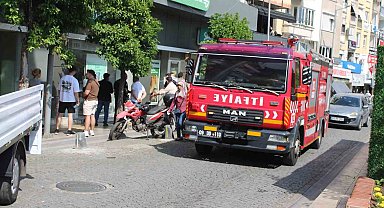 Mazgala atılan sigara izmariti, ekipleri harekete geçirdi