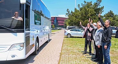 "Maziden Atiye" yolculuk da sıra erkek öğrencilerde