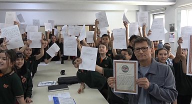 Mehmetçiğe yazdıkları mektuplara cevap geldi