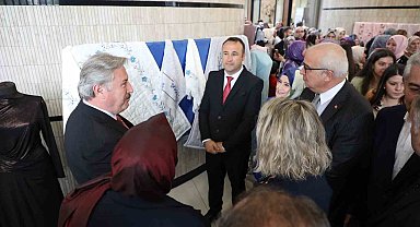 Melikgazi'de el emeği, göz nuru eserler görücüye çıktı