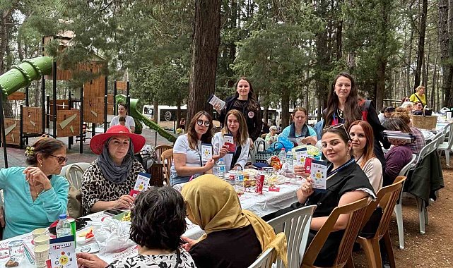 Menteşe'deki piknik etkinliğinde vatandaşlar bilgilendirildi