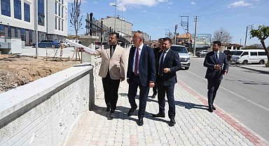 Meram'ın yolları genişliyor, yeşil alanları çoğalıyor