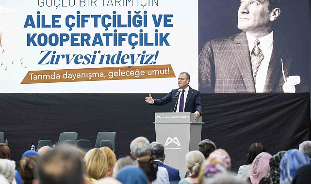 Mersin'de 'Aile Çiftçiliği ve Kooperatifçilik Zirvesi' düzenlendi