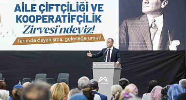 Mersin'de 'Aile Çiftçiliği ve Kooperatifçilik Zirvesi' düzenlendi