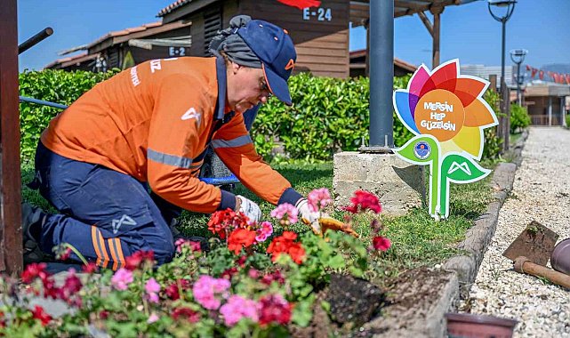 Mersin'de Hobi Parkı ve Barış Ormanı yaza hazır