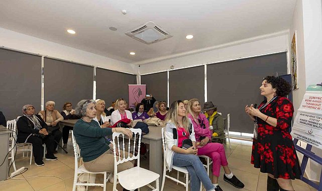 Mersin'de kadınlara kanser farkındalık eğitimi