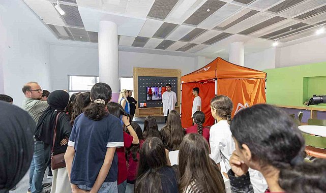 Mersin'de öğrencilere sanal gerçeklikte afet eğitimi
