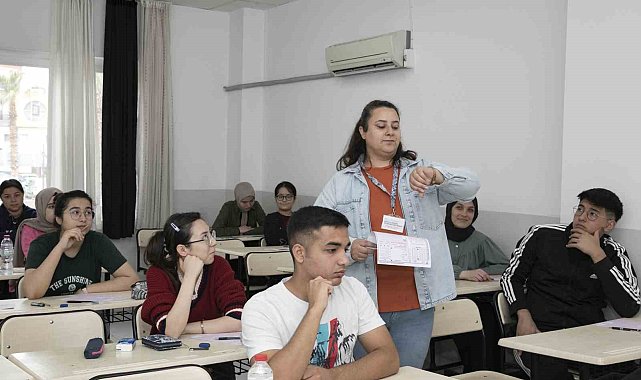 Mersin'de YKS provası