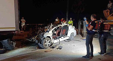 Mersin'deki feci kazada ölenlerin kimlikleri belirlendi