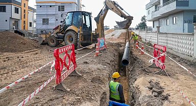 MESKİ Tarsus'ta yeni yerleşim bölgelerine atık su altyapısı kazandırdı