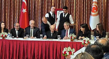 MHP Lideri Bahçeli, TBMM'de Sırrı Süreyya Önder için düzenlenen anma programına katıldı