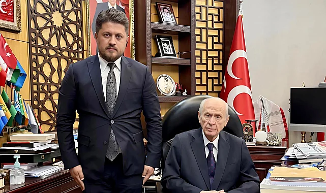 MHP lideri Devlet Bahçeli, Başkan Satıcı'yı kabul etti