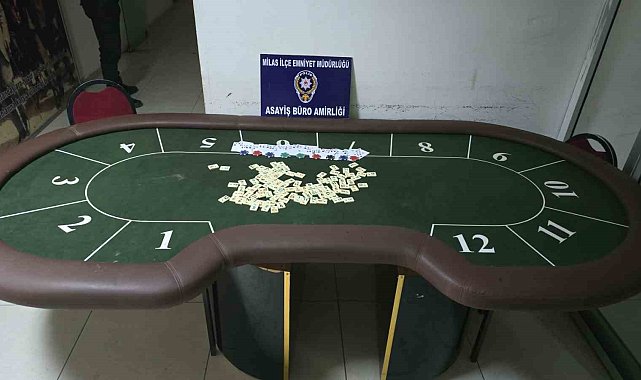 Milas'ta kahvehaneye kumar baskını