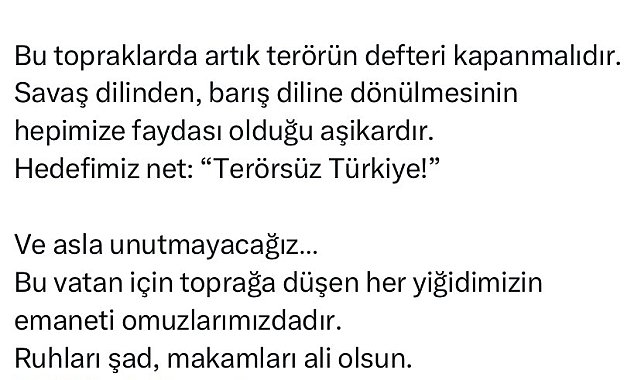 Milletvekili Hatipoğlu: "Bu topraklarda artık terörün defteri kapanmalıdır"