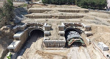 Milli bütçenin en büyük yatırımlarından İskenderun-Antakya otoyolunda Amanos Dağları tünellerle aşılıyor