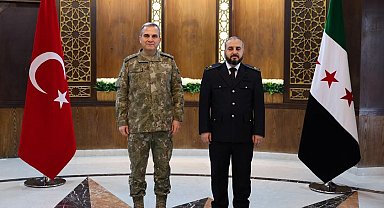 Milli Savunma Bakanlığı heyeti, Suriye Savunma Bakanı Kasra ile görüştü