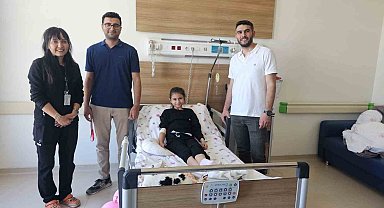 Minik kızın midesinden devasa bir saç yumağı çıktı