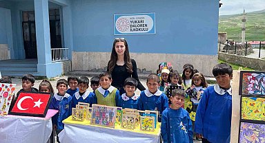 Minik tasarımcılardan geri dönüşüm defilesi