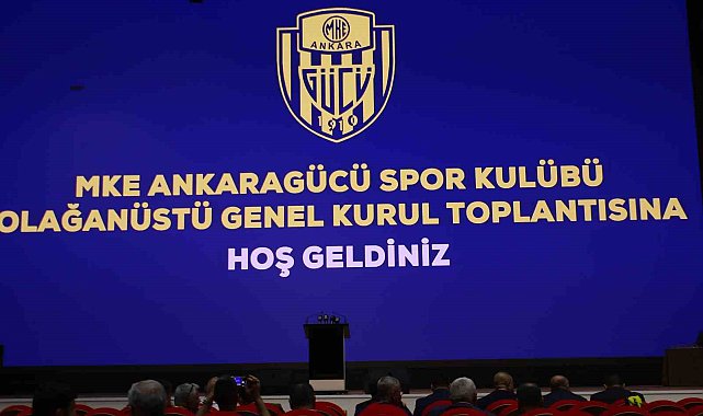 MKE Ankaragücü Olağanüstü Genel Kurulu'nda Bent Ahlat'ın adaylığı düştü