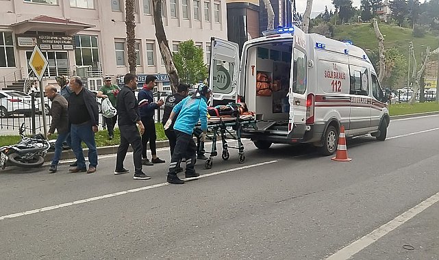 Motosikletin çarptığı yaya hayatını kaybetti