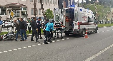 Motosikletin çarptığı yaya hayatını kaybetti