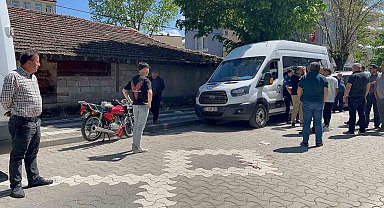Motosikletten düşen sürücü yaralandı