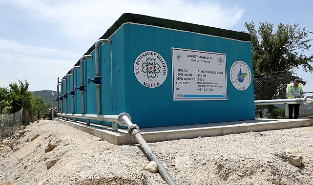 Muğla Ula'da içme suyu depoları yenilendi