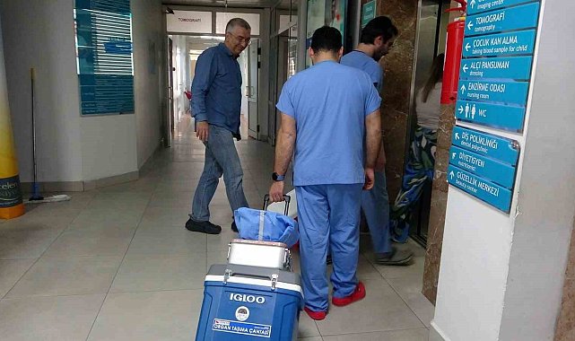 Muğla'da beyin ölümü gerçekleşen hastanın karaciğeri İzmir'e nakledildi