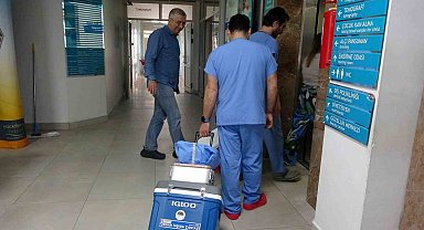 Muğla'da beyin ölümü gerçekleşen hastanın karaciğeri İzmir'e nakledildi