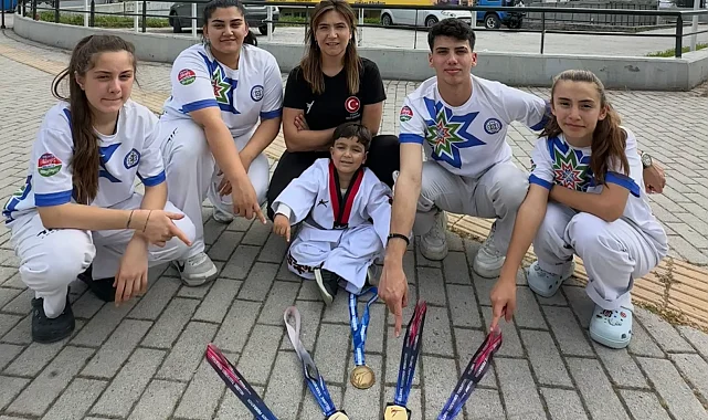Muğlalı sporcular Yunanistan'da tarih yazdı