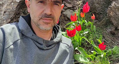 Muş 1071 Lalesi Sason dağlarını kırmızıya bürüdü