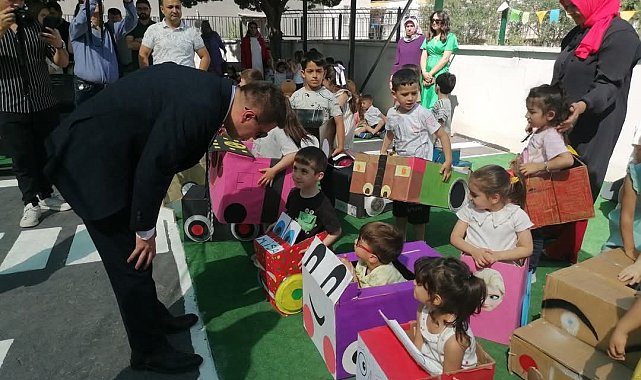 Mut'ta 'Trafik Parkur Oyun Alanı' açıldı