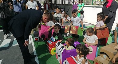 Mut'ta 'Trafik Parkur Oyun Alanı' açıldı