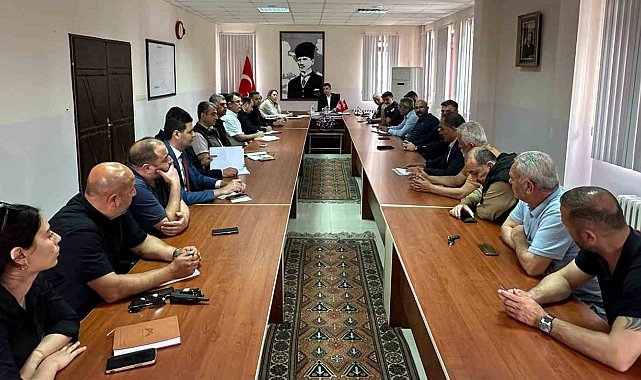 Mut'ta kayısı sezonu değerlendirme toplantısı