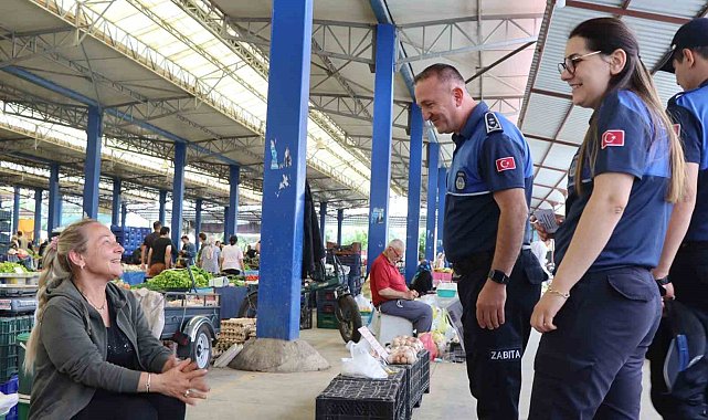 Nazilli Belediyesi'nden pazaryerlerinde düzen ve güvenlik adımı
