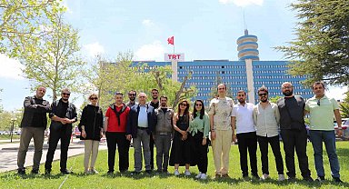 NEÜ Kurumsal İletişim Koordinatörlüğü'nden TRT'ye teknik ziyaret