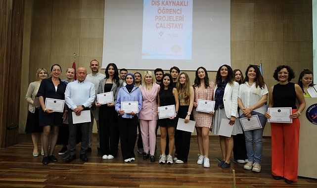 Öğrencilerin proje başarısı ödüllendirildi