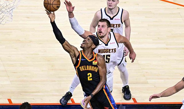 Oklahoma City Thunder, Denver'a 43 sayı fark attı, seriyi eşitledi