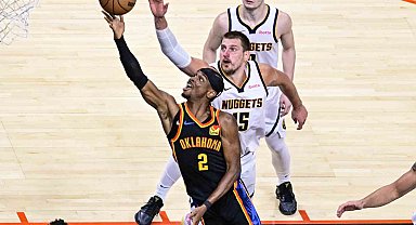 Oklahoma City Thunder, Denver'a 43 sayı fark attı, seriyi eşitledi
