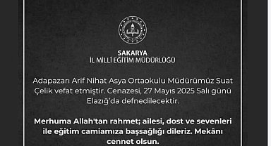 Okul müdürü kansere yenik düştü