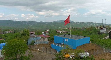Ordu'da bin 500 hanenin uzun yıllar su ihtiyacını karşılayacak depo hizmete başladı