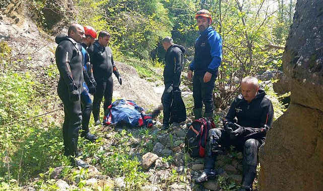 Ordu'da kayıp 2 kişiden birinin cansız bedeni derede bulundu