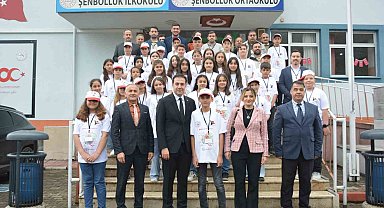 Ordu'da öğrencilerden 'geçmişten geleceğe' bilim şenliği