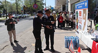 Ordu'da trafik farkındalık etkinliği