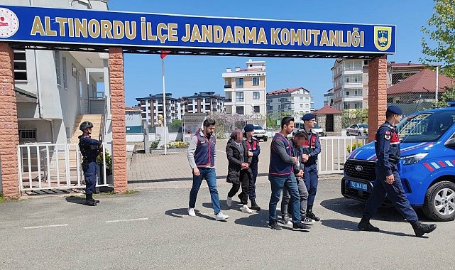 Ordu'da uyuşturucu operasyonunda 2 tutuklama
